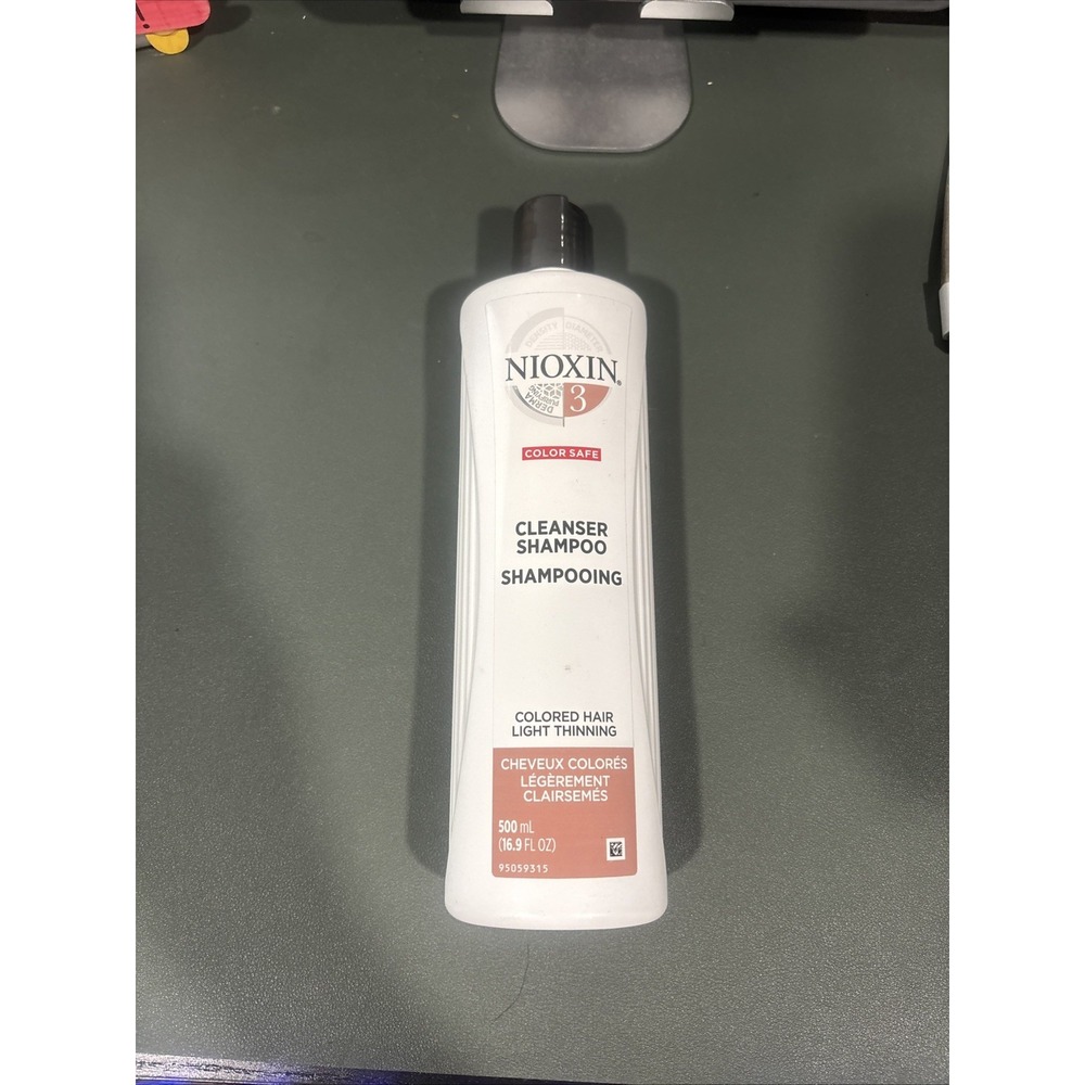Nioxin System 3 Cleanser Shampoo Color Safe 33.8 fl oz New
